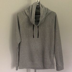 Nike Dri Fit Grey Funnel Neck Sweatshirt Size Small